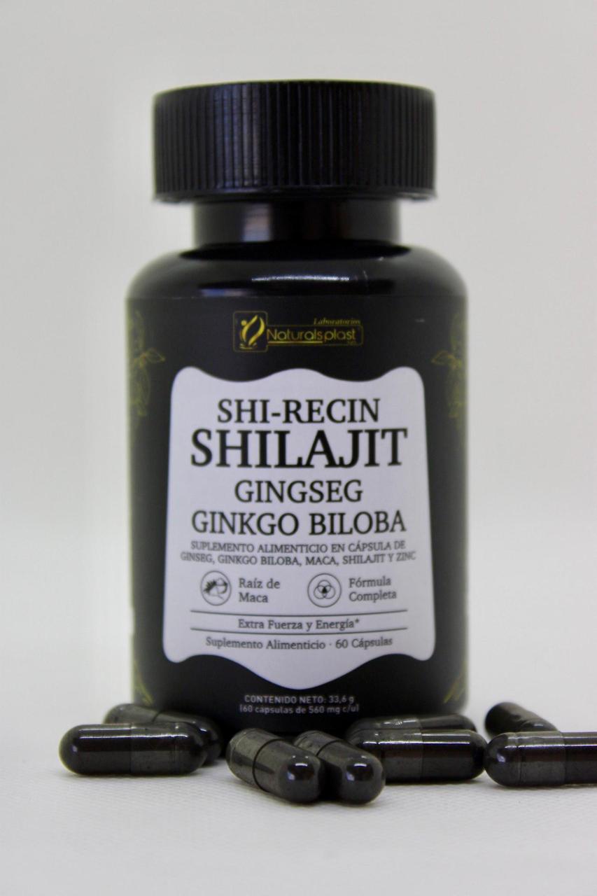 Shilajit Gingseg Gingko Biloba