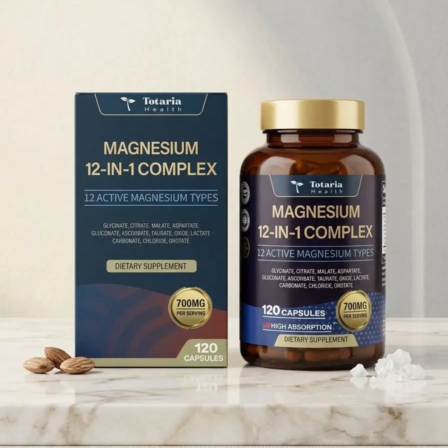 Magnesium 12-IN-1 (120 Capsulas)