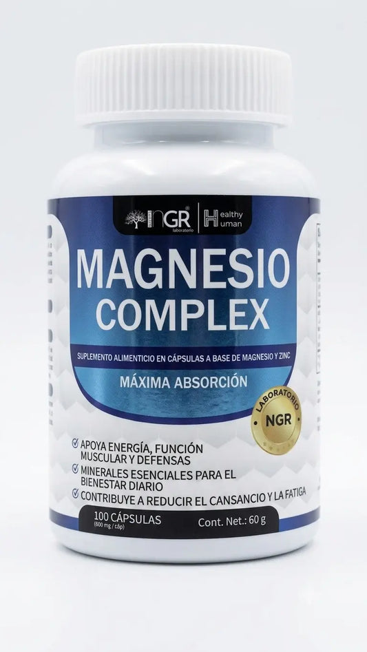 MAGNESIO COMPLEX 100 CAPS REGISTRO SANITARIO